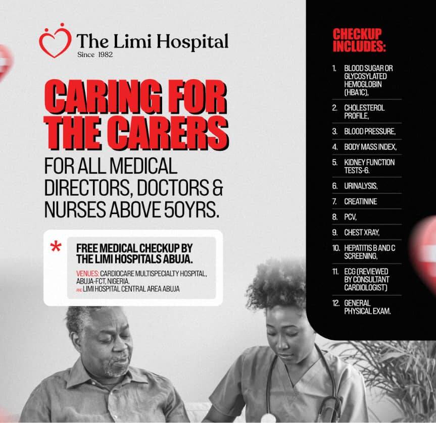 Caring for the Carers free medical check-up campaign